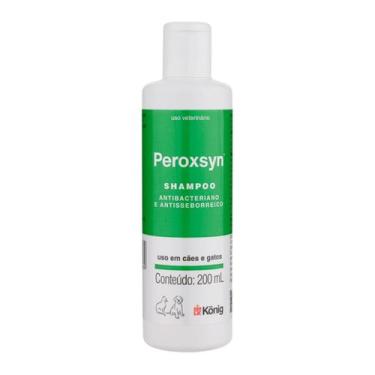 Imagem de Shampoo Peroxsyn para Cães e Gatos Konig 200ml