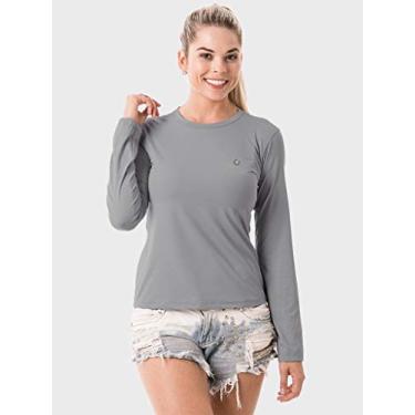 Imagem de Camisa UV Feminina Proteção Solar Manga Longa Extreme UV New Dry