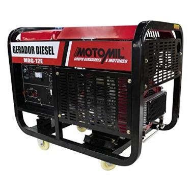 Imagem de Gerador Á Diesel Motomil MDG-12E 12000W Partida Elétrica