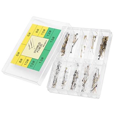 Imagem de Agulhas de substituição de relógio de mão, ponteiros de relógio de hora e minuto de segundo ponteiros de substituição para movimento ETA2035, peças de relógio apenas para mãos acessório de relógio (preto + prata)