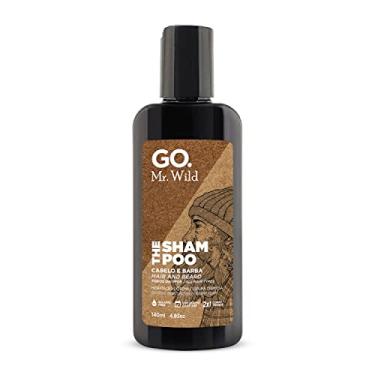 Imagem de GO. Man Shampoo Cabelo E Barba Go Mr Wild Hidratação Intensa Alta Espumação Ultra Condicionante Fragrância Amadeirada Fresh Go Man