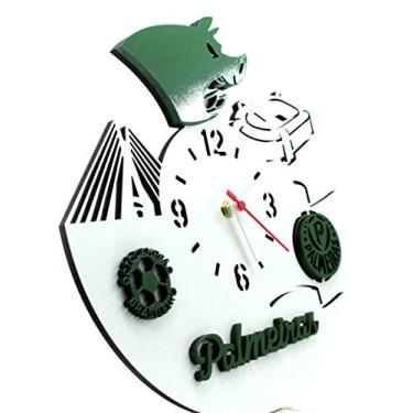 Imagem de Relógio de Parede Decorativo - Palmeiras 3D