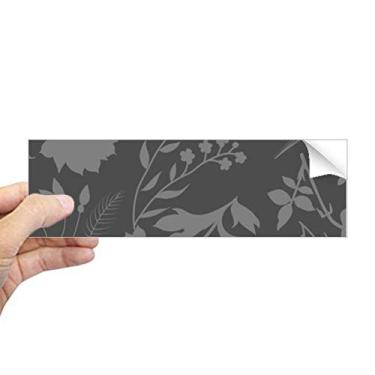 Imagem de DIYthinker Botany Abstract Plants Art Pattern Retangular Bumper Adesivo Notebook Janela Decalque