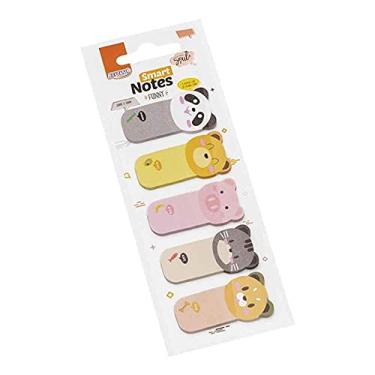 Imagem de Marcador de Página Adesivo Smart Notes Funny Bichinhos 5 Blocos 25 Folhas Cada, BRW
