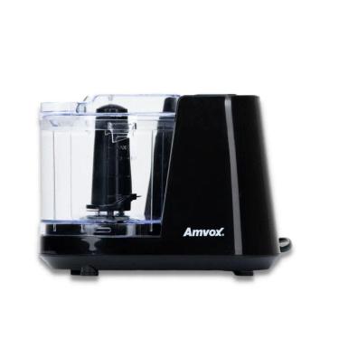 Imagem de Mini Processador Amvox Apr 1001 Triturador 100W Preto 127V