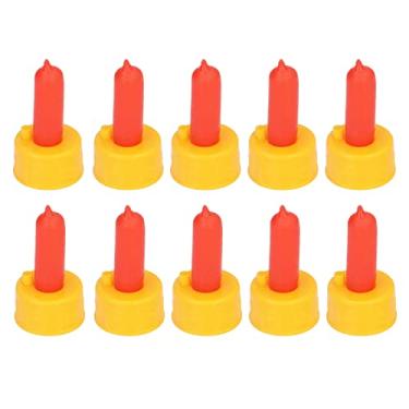 Imagem de Mamilo de amamenta??o de cabra, 10 pe?as mamilo de bebida de leite de cordeiro alimentador de mamadeira de ovelha mamilo mamilo de mamadeira de mamadeira para alimenta??o de pequenos animais ¨®rf?