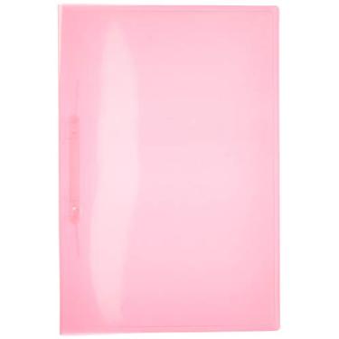 Imagem de Pasta Grampo Trilho Plástica x 10 Unidades, Polibras 160607, Vermelho