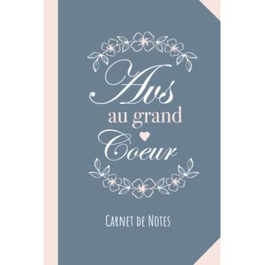 Imagem de AVS au grand coeur: Carnet de notes (A5) - Idée Cadeau original pour une AVS femme - Pour fin d'année - Remerciement maitresse - Cadeaux d'anniversaire ou de noël