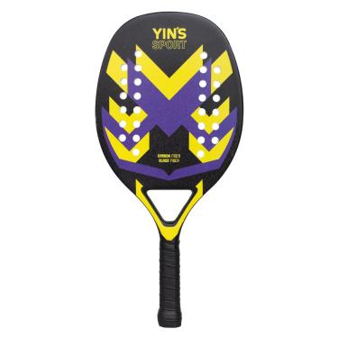 Imagem de Raquete Semi Pro Beach Tennis Roxo Carbono E Fibra De Vidro