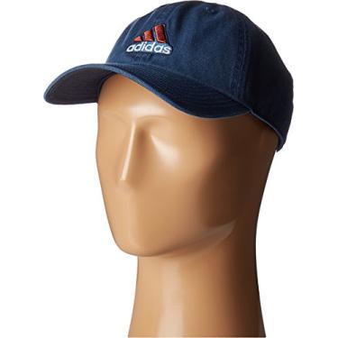 Imagem de Adidas - Boné masculino casual, Lake Blue/ Burnt Sienna, One Size