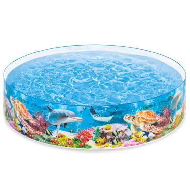 Imagem de Piscina Infantil Snapset Fundo Do Mar 2.040 Litros Intex