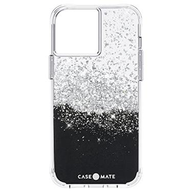 Imagem de Case-Mate - Karat Onyx – Capa para iPhone 13 Pro – Elementos de folha reflexiva – Proteção contra quedas de 3 m – 6,1 polegadas – Ônix em quilates