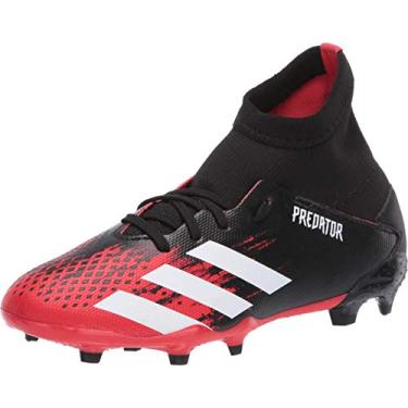 Imagem de adidas terra firme Predator 20,3 Chuteira de Futebol (unisex-child) Núcleo preto / branco / Core Black 5 Big Kid