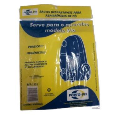 Imagem de Saco asp eletrolux trio 11255 pt 3 - PORTOPEL 