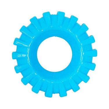 Imagem de Brinquedo Furacão Pet Pneu de Rally Azul para Cães