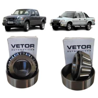 Imagem de Kit Rolamentos Pinhão Diferencial Willys Aero Jeep Rural F75 - Girar R