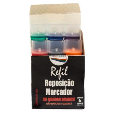 Imagem de 6 Recargas Pincel Marcador Quadro Branco Pilot Board Master