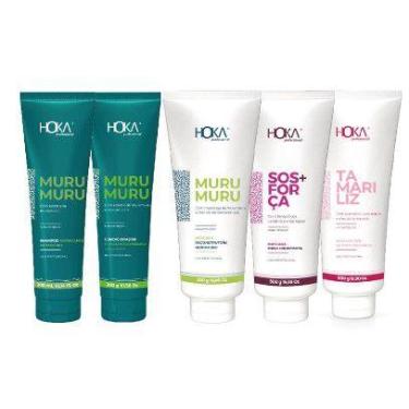 Imagem de Kit Tratamento Intensivo Pós Química Cronograma Capilar Hoka - Hoka Pr