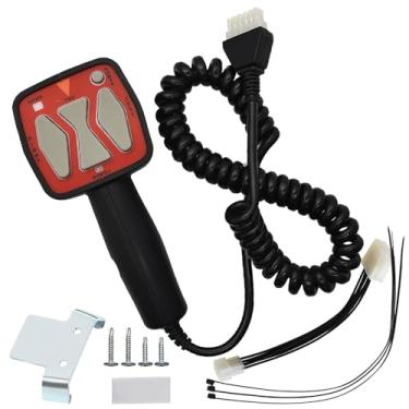 Imagem de BLLYOGU Substituição do controlador portátil Snowplow - Compatível com arados de lâmina reta Western 56462, SAM 1306902, Fisher 9400