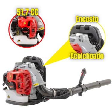 Imagem de Soprador de Folhas Kawashima KWB52 16,2 m3 por Minuto 2 Tempos Velocid