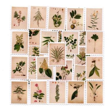 Imagem de Adesivos Decorativo Scrapbook Sticker Planner 45 Peças Selos - Doce Te