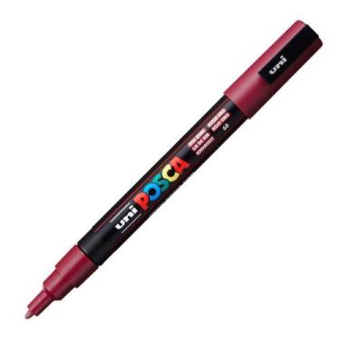 Imagem de Caneta Posca Uni-Ball Pc-3M 0.9-1.3Mm Vinho - Uni Ball