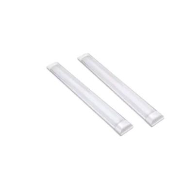 Imagem de Kit de 20 Luminária Tubular Sobrepor Led Linear 60cm 20w Branco Frio -
