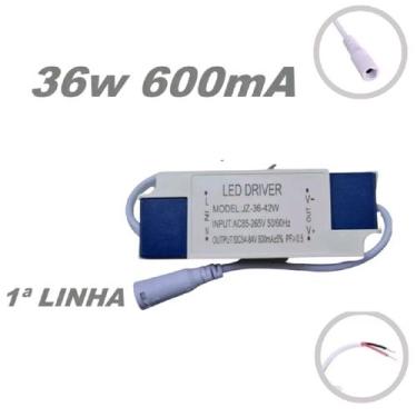 Imagem de Driver Led Reator Fonte Para Plafon Embutir Sobrepor 36w Bivolt - ATP