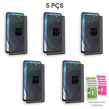Imagem de Kit 5x Películas Protetoras Anti Espião Fosca Privacidade de Cerâmica 