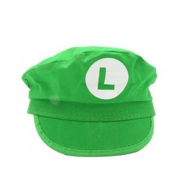 Imagem de Quepe Chapéu Fantasia do Luigi verde - Festas e Fantasias