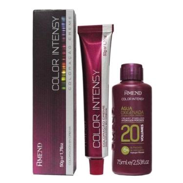 Imagem de Coloração Color Intensy Proteína da Seda 6.0 Louro Escuro 50g + Ox 20v