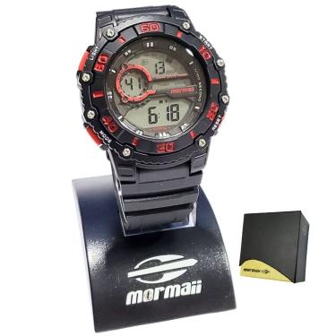 Imagem de Relógio Mormaii Masculino Digital Wave MO03260/8R