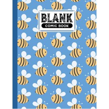 Imagem de Blank Comic Book: Bee Cover, Draw Your Own Comics - 120 Pages of Fun and Unique Templates - A Large 8.5" x 11" Notebook by Nikolai Gebhardt