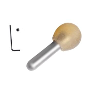 Imagem de menolana Alça de faca de substituição, cabo octogonal, suprimentos para artesanato, reparo de faca de goiva, cortador, alça, decoração, gadgets, Amarelo