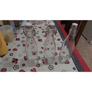 Imagem de 3 Garrafas de Vidro 500ml Flitop  Bormioli Rocco - Bormioli Rocco Fido