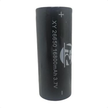 Imagem de Bateria Recarregavel SEM PINO De Alta Durabilidade 26650 16800mAh 3.7V