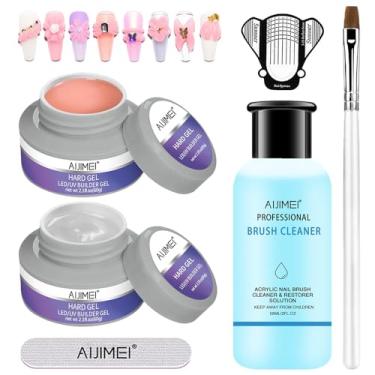 Imagem de AIJIMEI Led/Uv Géis Duros Gel Construtor De Unhas Gel Para Unhas Gel Extensão Kit De Unhas Gel Duro Para Unhas Gel Construtor Para Unhas Gel Em Frasco Construtor De Unhas Gel Construtor De Unhas (Mu