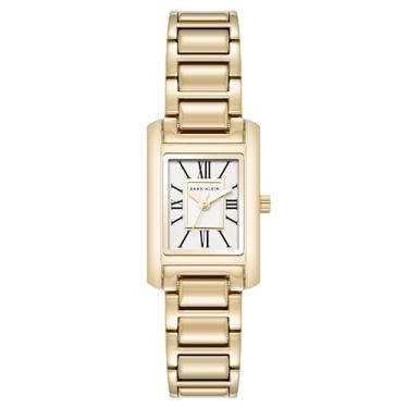 Imagem de Anne Klein Relógio de pulseira feminino, Dourado