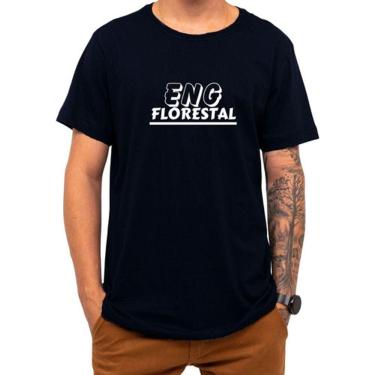 Imagem de Camiseta Faculdade Engenharia Florestal Universidade Algodão