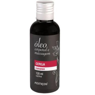 Imagem de Óleo de Massagem Relaxante Corporal Cereja Romance 120ml - Feitiços
