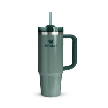 Imagem de Garrafa Térmica Quencher 887ml Stanley Hammertone Green