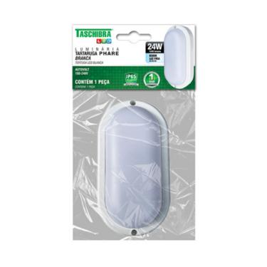 Imagem de Arandela Tartaruga Led Taschibra Phare Slim 24w Ip65 6500k Bi