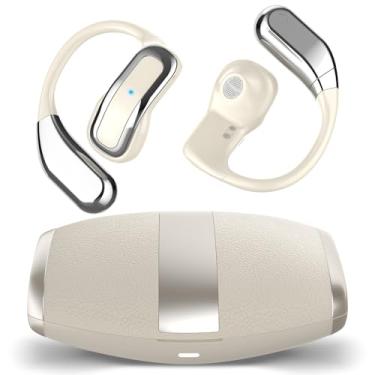 Imagem de Fones de ouvido para tradutor AI OWS, fone de ouvido tradutor de idiomas 144 idiomas, dispositivo de tradução em tempo real 3 em 1 para aprendizado de viagens, negócios, longa vida útil da bateria