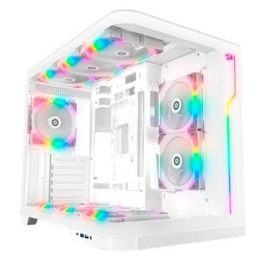 Imagem de Gabinete Gamer Redragon Wideload Extreme, Mid Tower, ATX, Lateral em V