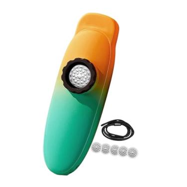 Imagem de Colaxi Tom ajustável de Kazoo Fácil a fácil de transportar favorece o acompanhamento musical com corda pendurada para adultos filhos do presente, Laranja Verde