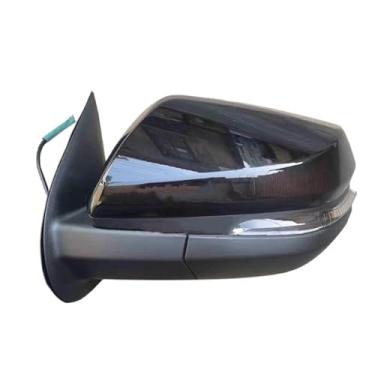 Imagem de Conjunto de espelho retrovisor para porta lateral de carro compatível com JAC T8 Pickup 8210200P306A Conjunto de espelho externo com seta LED automática sem câmera(Only Left)