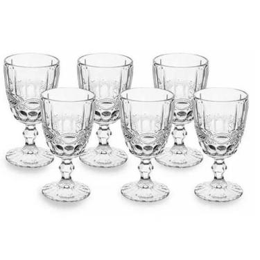 Imagem de Conjunto 6 Taças de Água de Vidro Libélula 300ml - 6479 Lyor