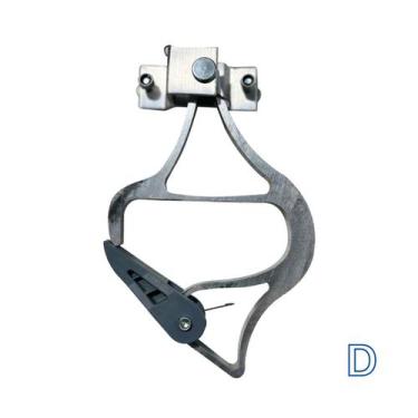 Imagem de Catraca de Alumínio Lado Direito p/ Escadas Fibra de Vidro - Síntese