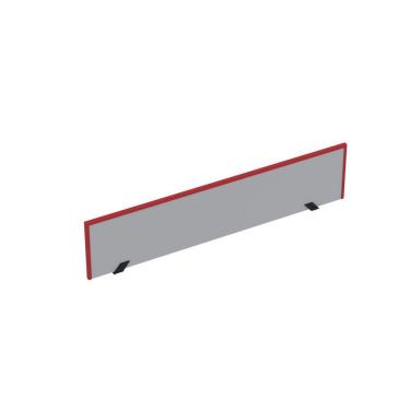 Imagem de Painel Divisor Para Mesas De Escritório 881x300mm M900at Cinza/vermelho