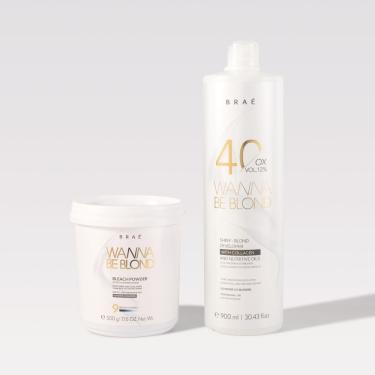 Imagem de Braé Kit Pó Descolorante E 40 Vol Ox 900ml